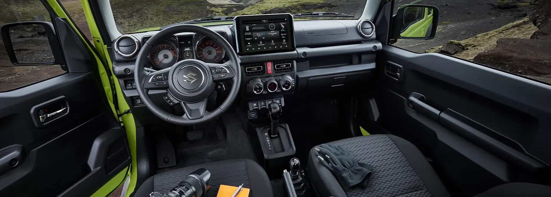 Diseño interior Suzuki Jimny