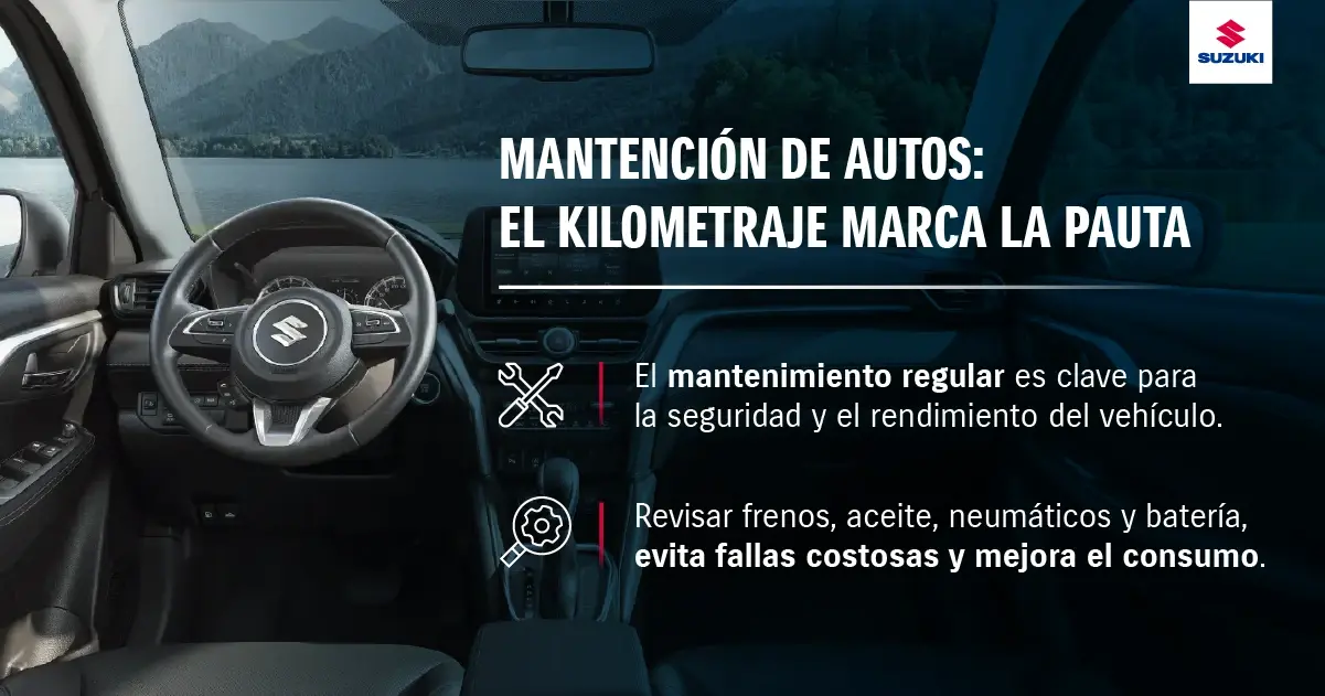Mantención de autos: el kilometraje marca la pauta.