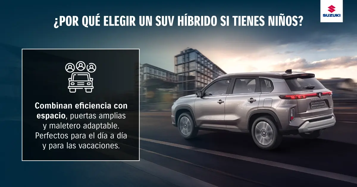 ¿Por qué elegir un SUV para viajar con niños?